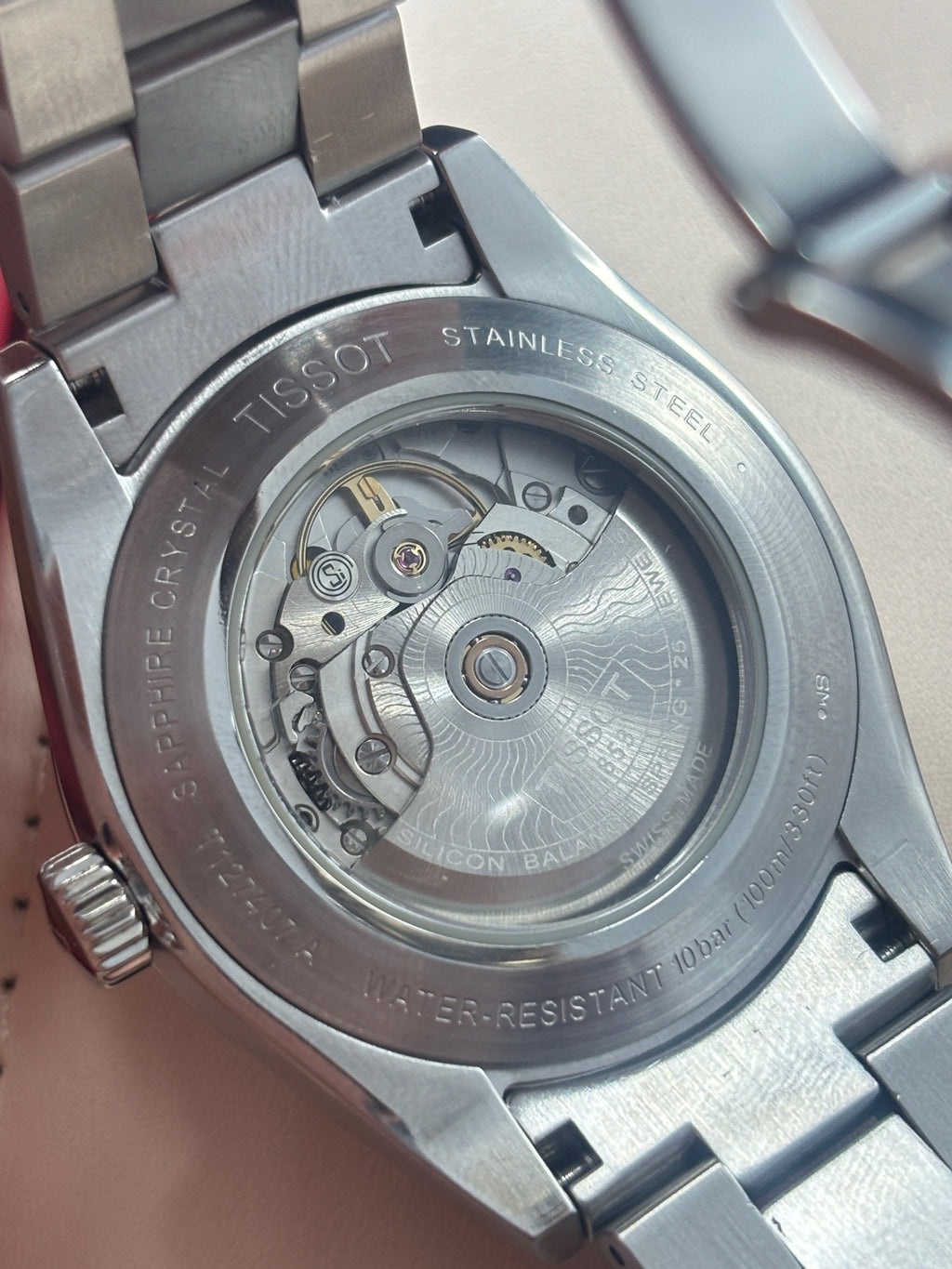 Tissot Classic Series Gray Mechanical watch 40.0 MM T127.407.11.061.01