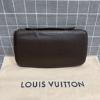 Louis Vuitton Leather Brown Clutch