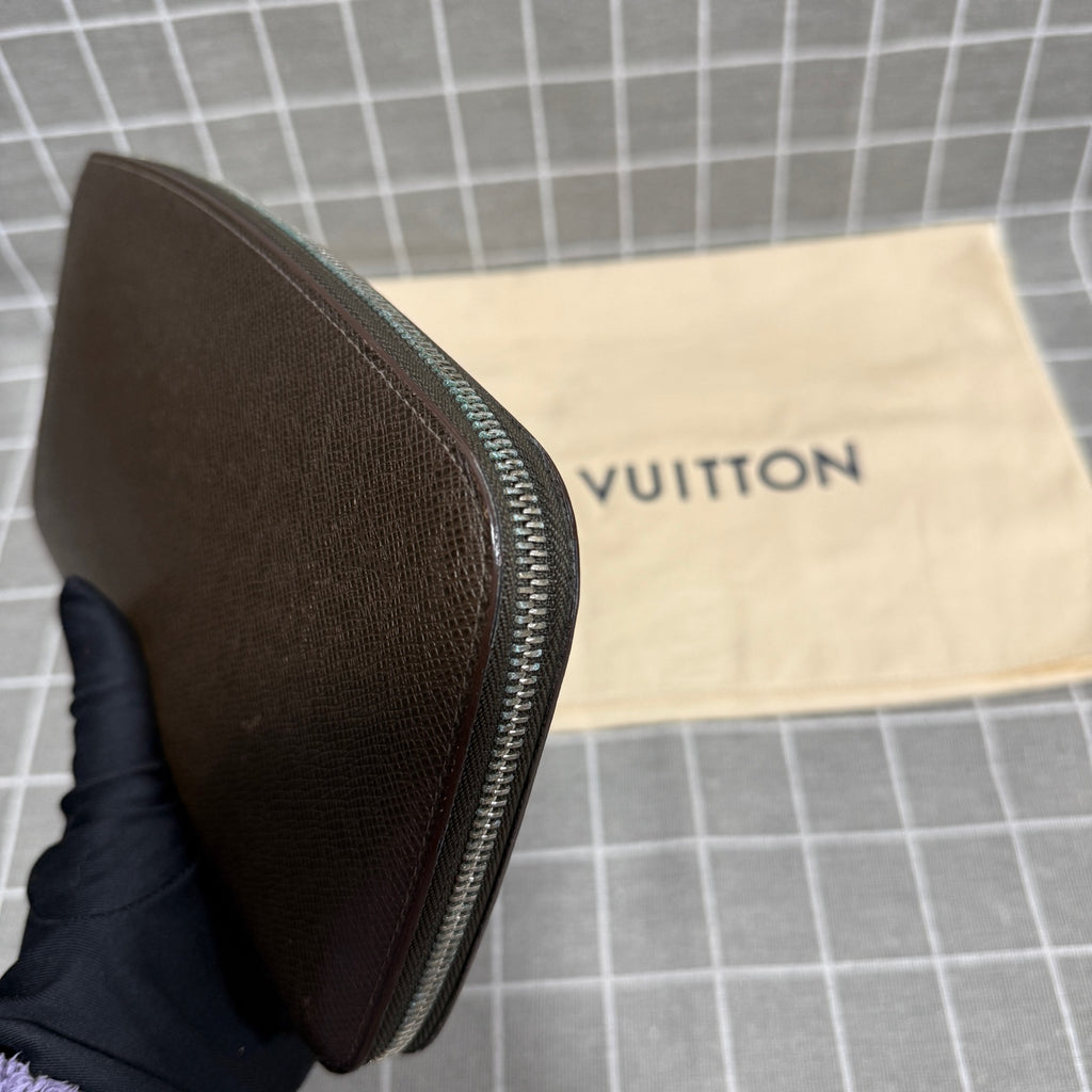 Louis Vuitton Leather Brown Clutch