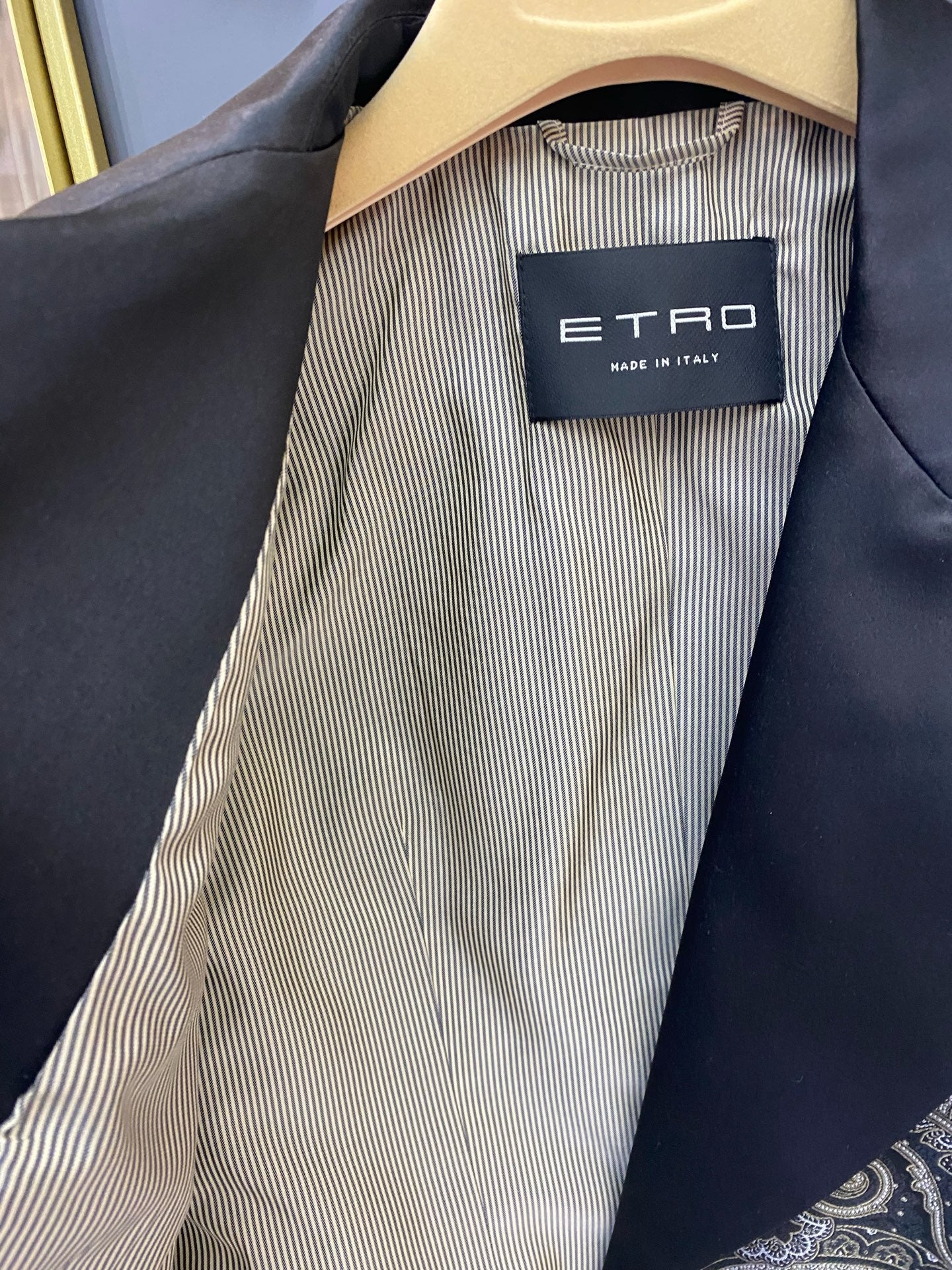 etro艾特罗 Black Suit