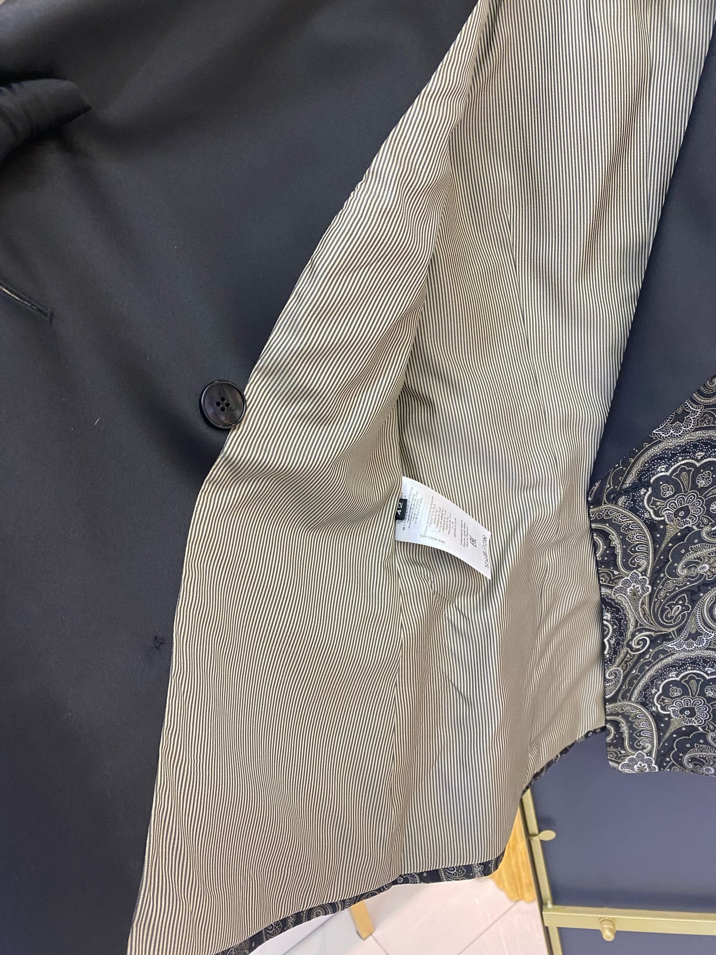 etro艾特罗 Black Suit