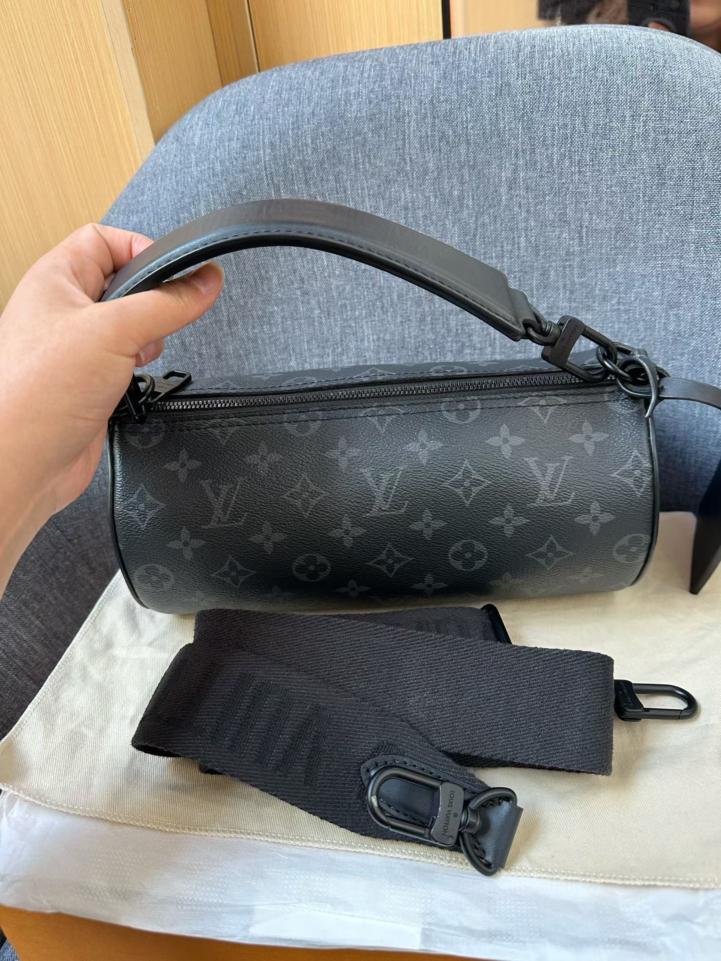 Louis Vuitton POCHETTE ACCESSOIRE XL Handbag 28x16.5x9 M11741