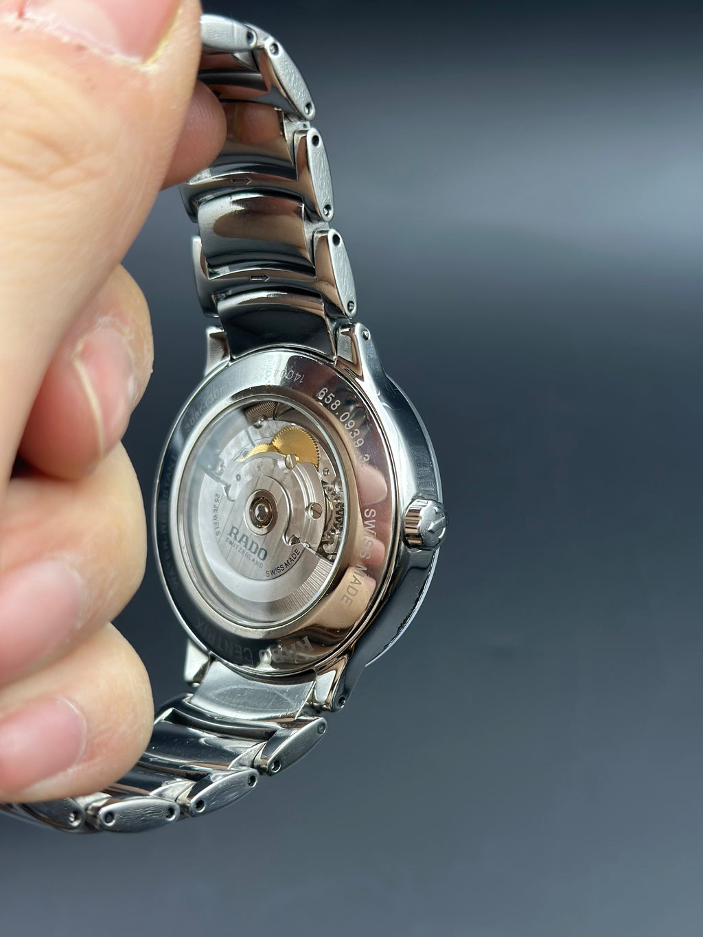 Rado White Automatic (self-winding) watch