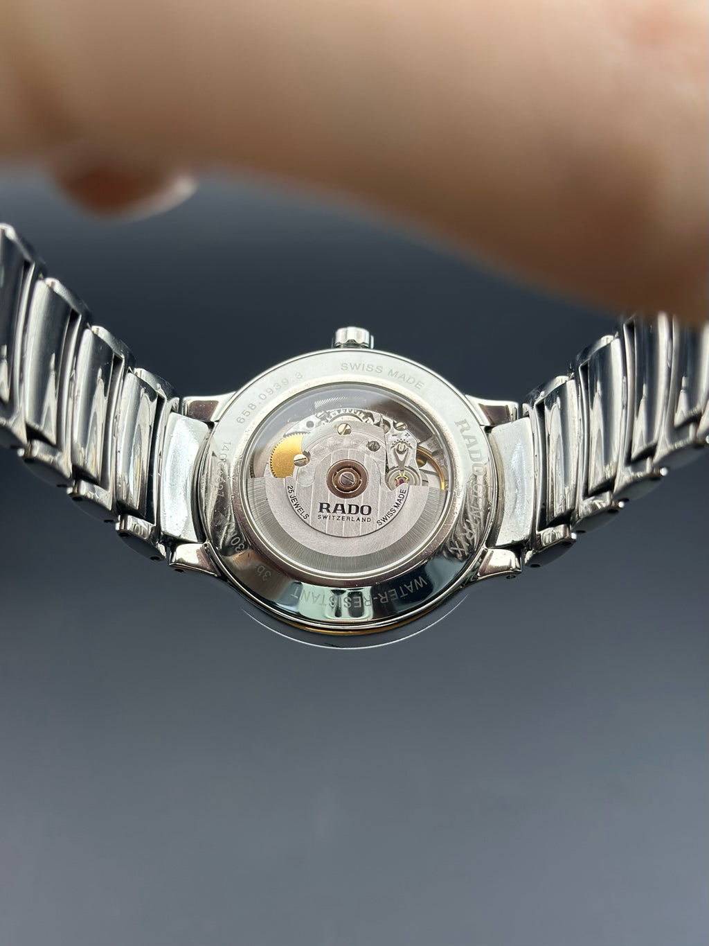 Rado White Automatic (self-winding) watch