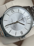Tissot Classic White Automatic (self-winding) watch 42 millimeters T099.407.11.038.00