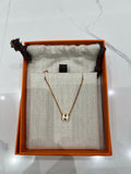 Hermes Gold Necklace