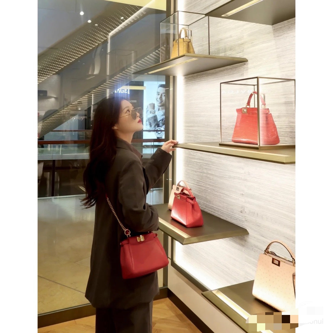 Fendi Red Crossbody