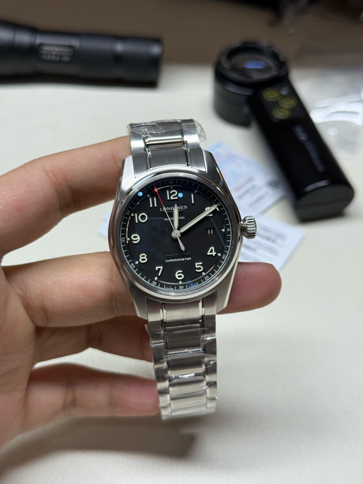 Longines Pioneer Series Mechanical watch 40.00mm L3.810.4.53.6