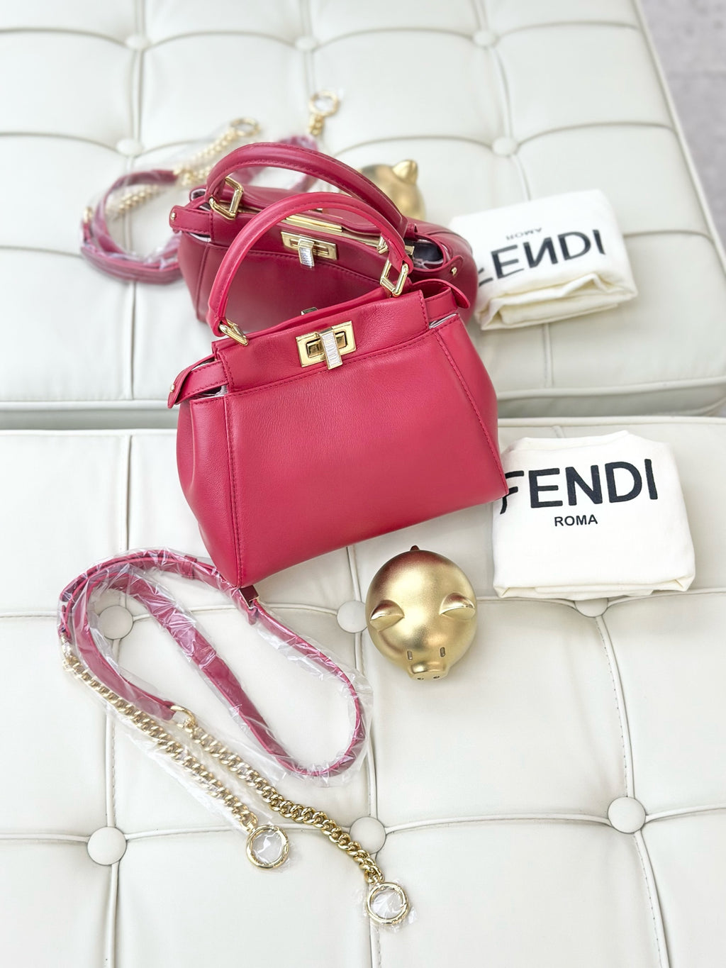 Fendi Red Crossbody