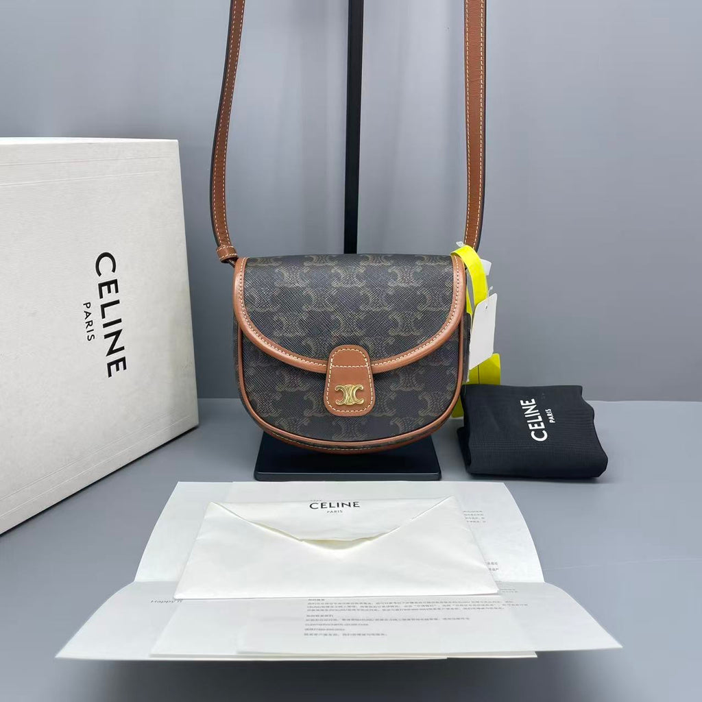 Celine Brown Saddle Bag