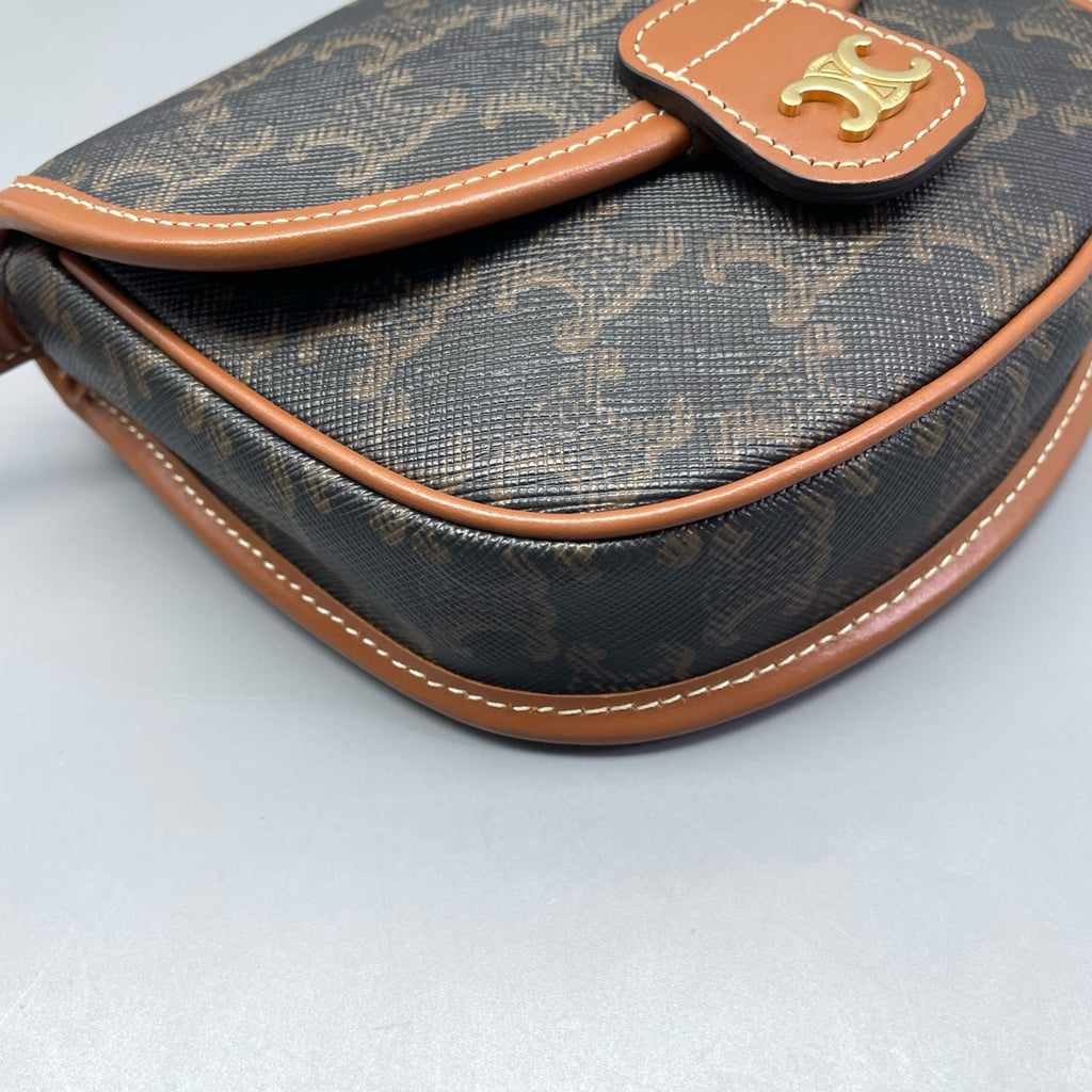 Celine Brown Saddle Bag