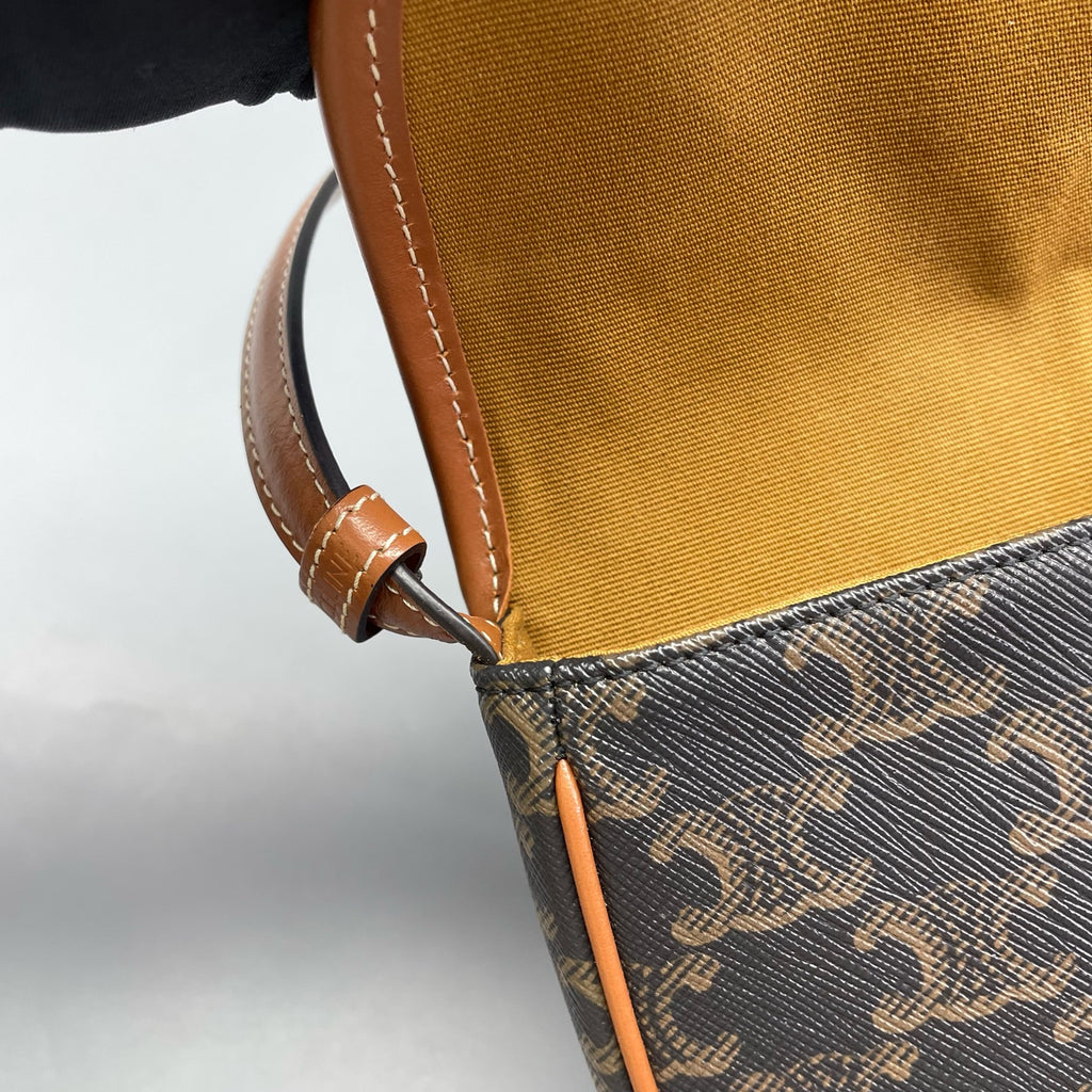 Celine Brown Saddle Bag