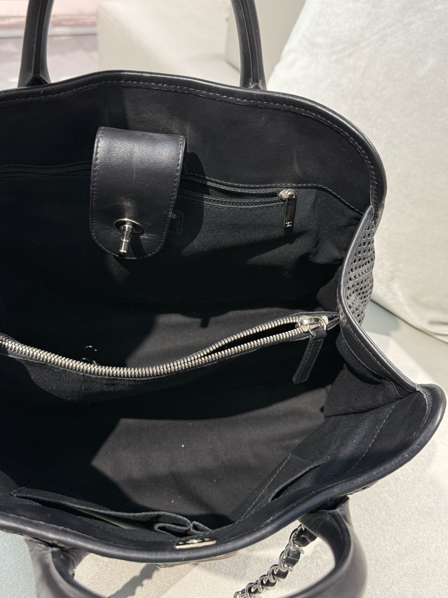 Chanel Black Tote