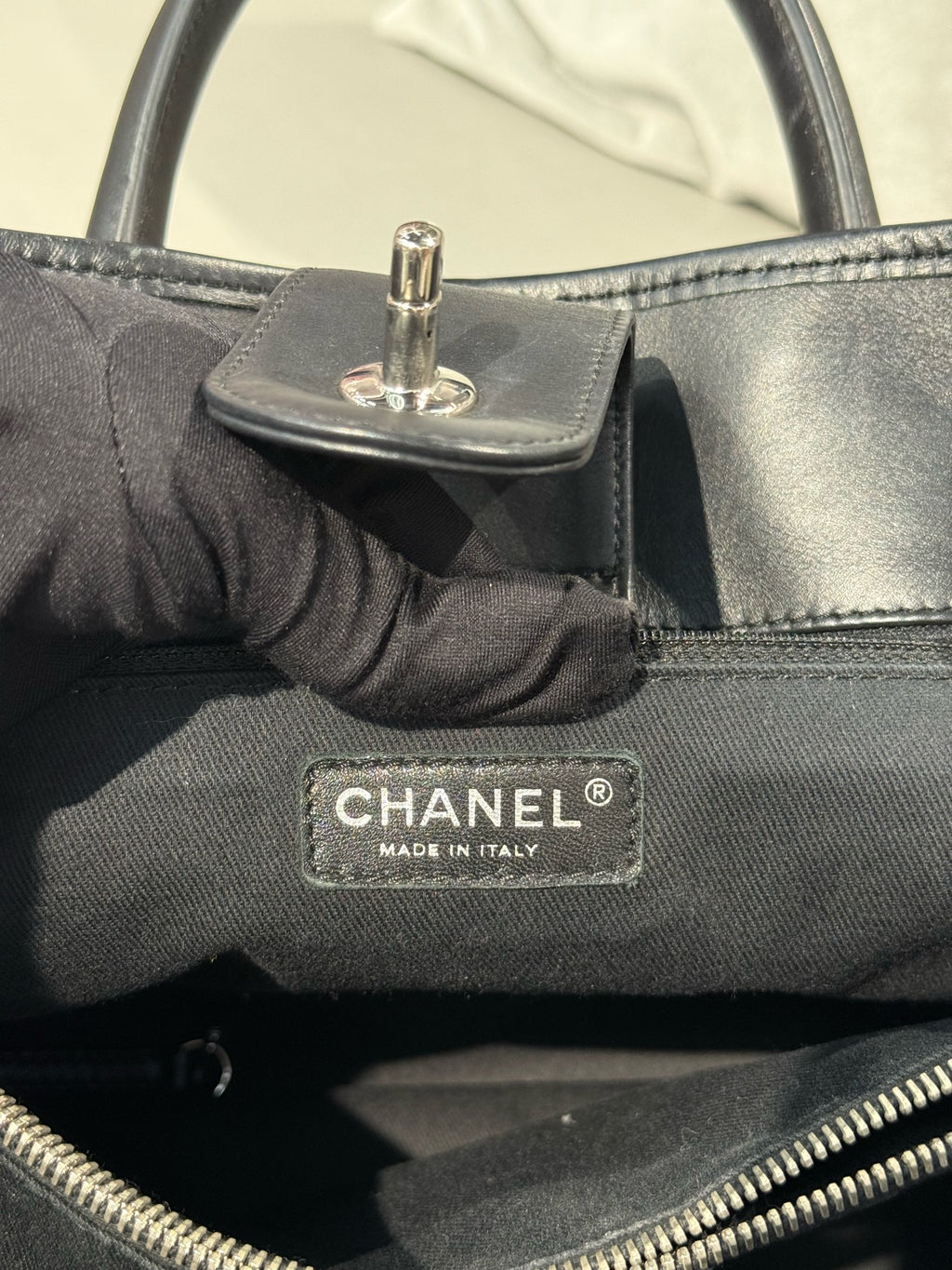 Chanel Black Tote