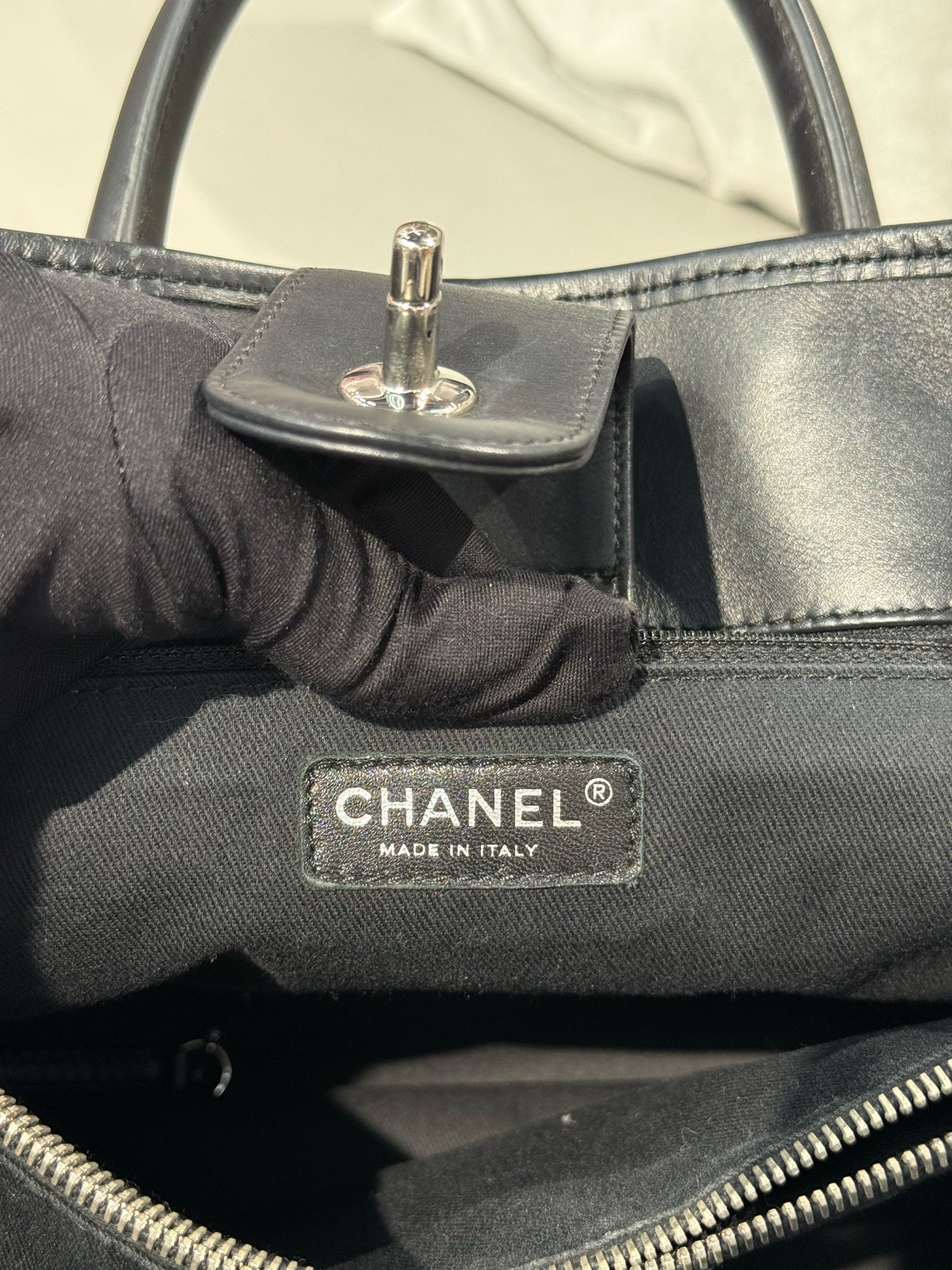 Chanel Black Tote