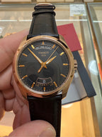 Tissot Classic Black Automatic (self-winding) watch 39 millimeters T035.407.36.051.00