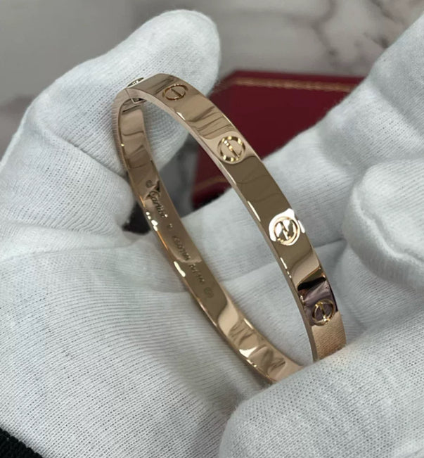 Cartier LOVE earrings Rose gold Bangle B8028200