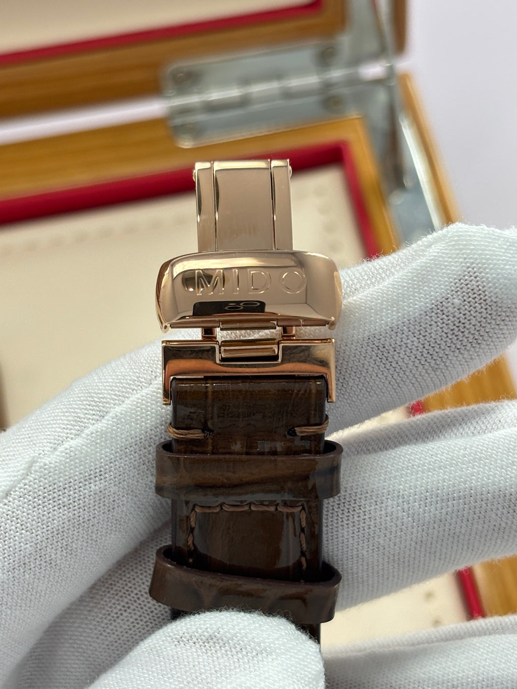 Mido Berenice White Automatic (self-winding) watch 33 millimeters M007.207.36.036.00
