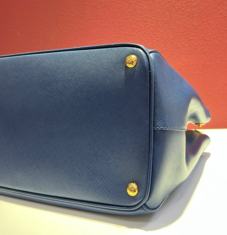 Prada Blue Satchel