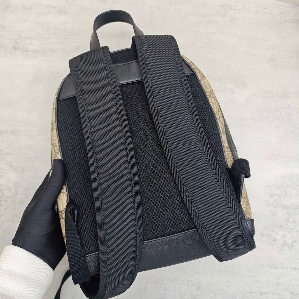 Gucci Polyvinyl chloride (PVC) Black Backpack