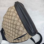 Gucci Polyvinyl chloride (PVC) Black Backpack