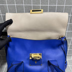 Salvatore Ferragamo Blue Satchel