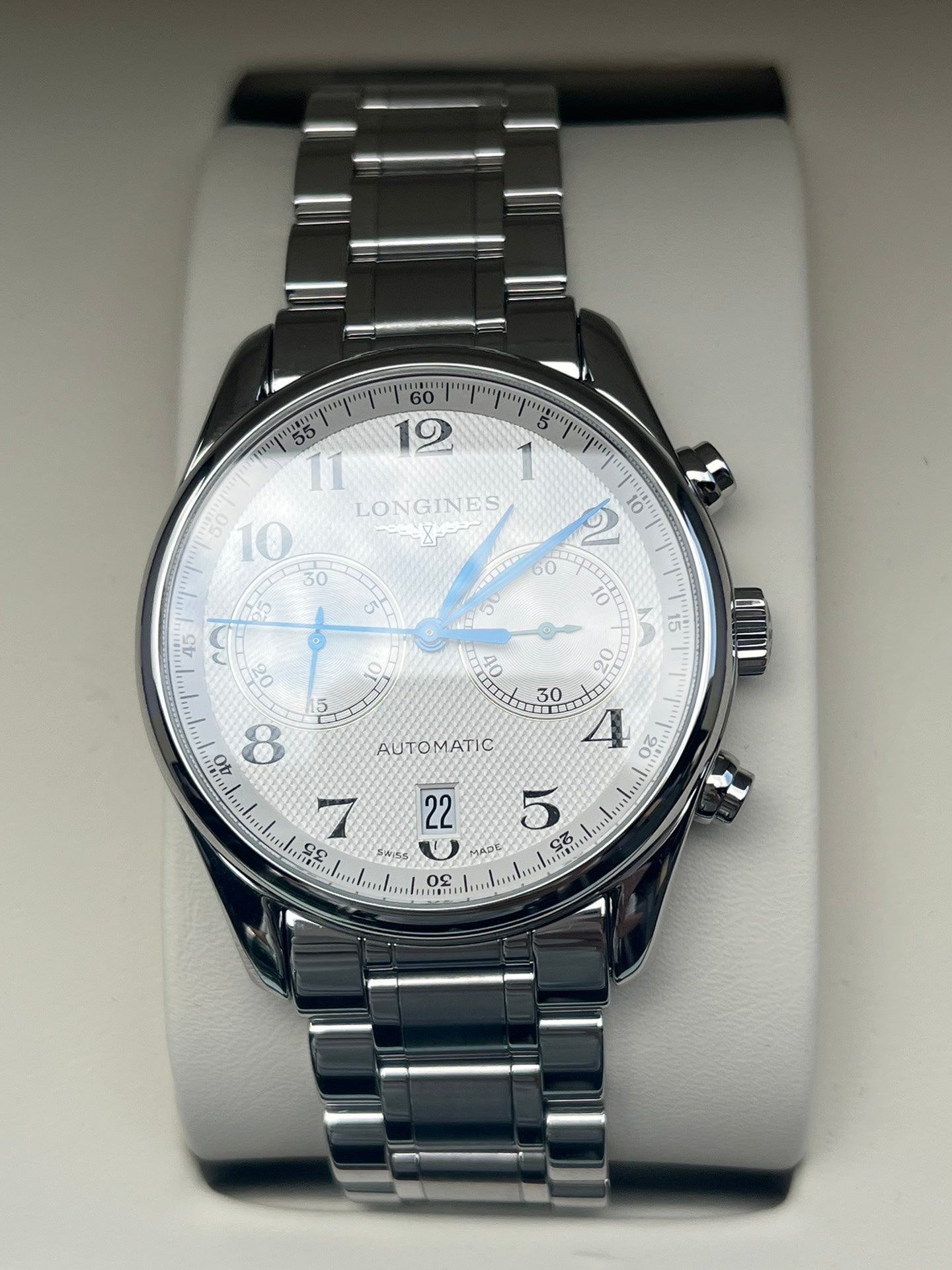 Longines Longines Master Collection White Mechanical watch 40.00mm L2.629.4.78.6