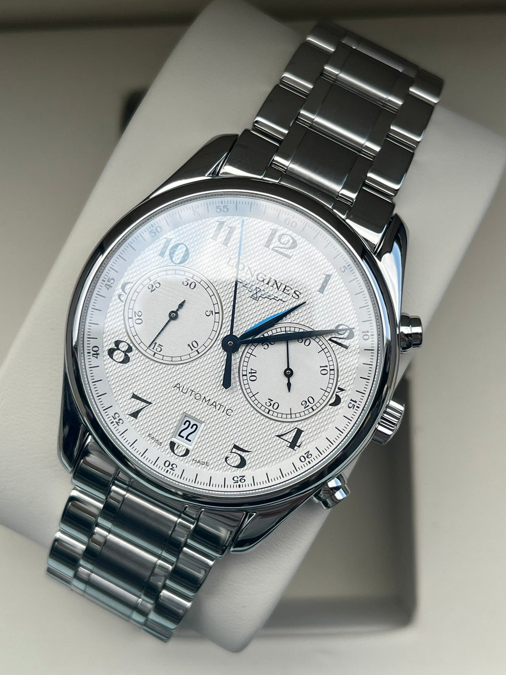 Longines Longines Master Collection White Mechanical watch 40.00mm L2.629.4.78.6