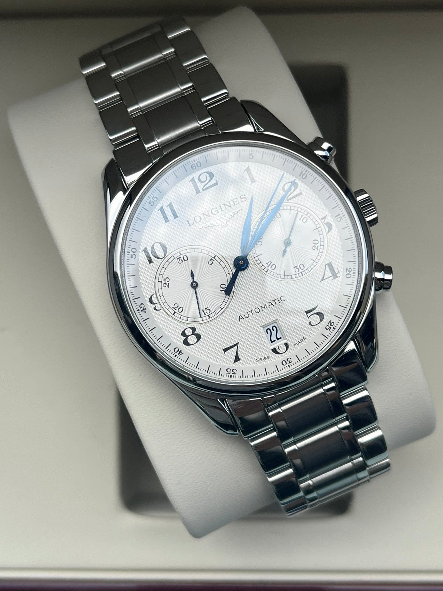 Longines Longines Master Collection White Mechanical watch 40.00mm L2.629.4.78.6