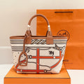Hermes Steeple 28 Canvas Tote H083878CKAA