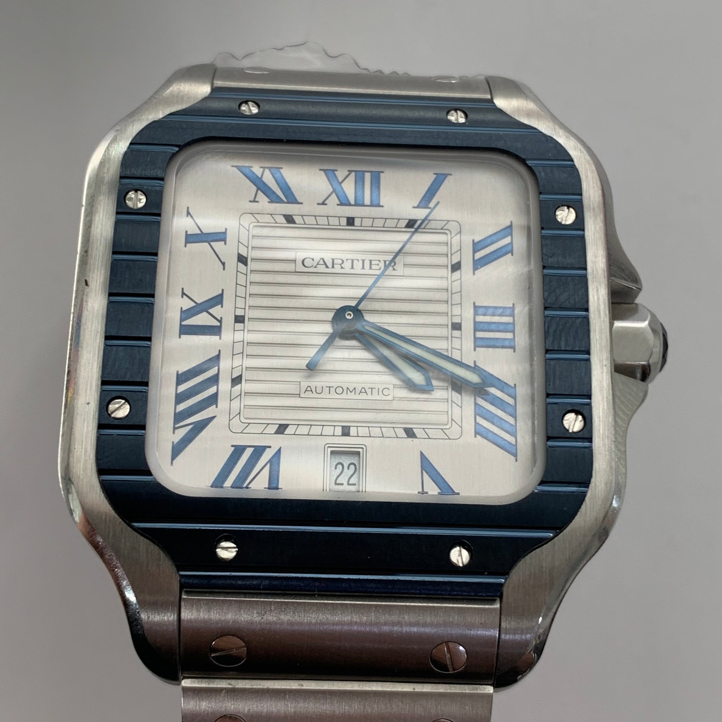 Cartier Santos de Cartier watch 39.8mm WSSA0047
