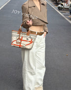 Hermes Steeple 28 Canvas Tote H083878CKAA