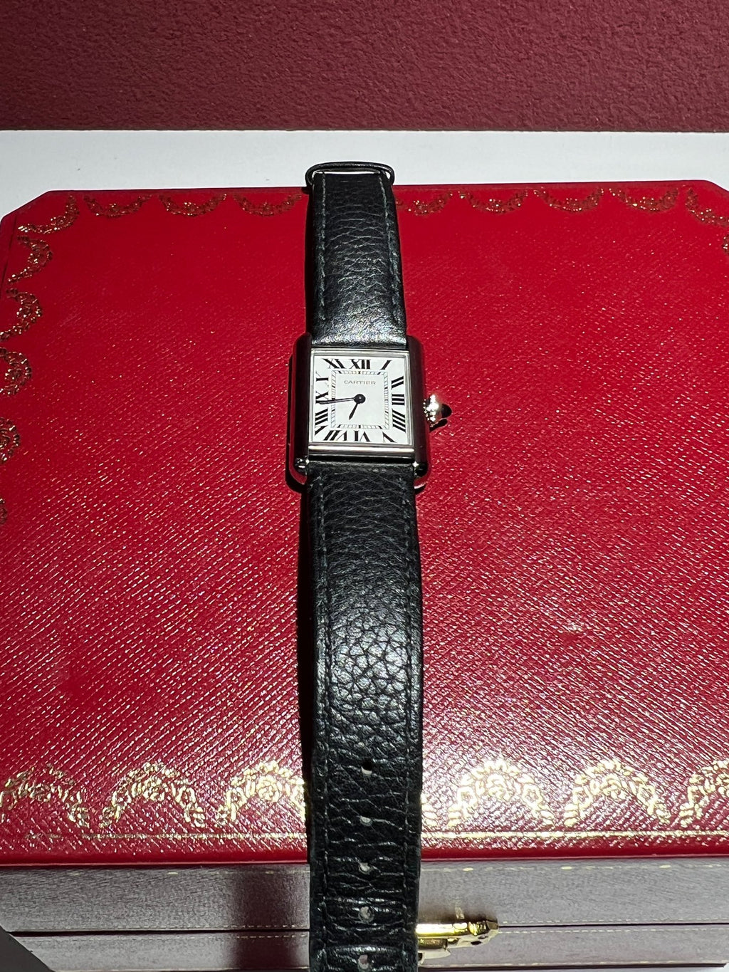 Cartier Tank Must watch Quartz watch trumpet