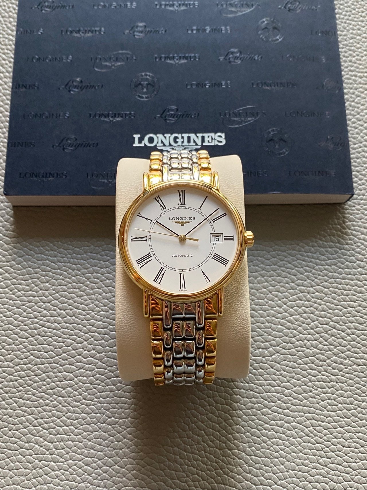 Longines Longines Fashion Collection Yellow Mechanical watch 38.50mm L4.921.2.11.7