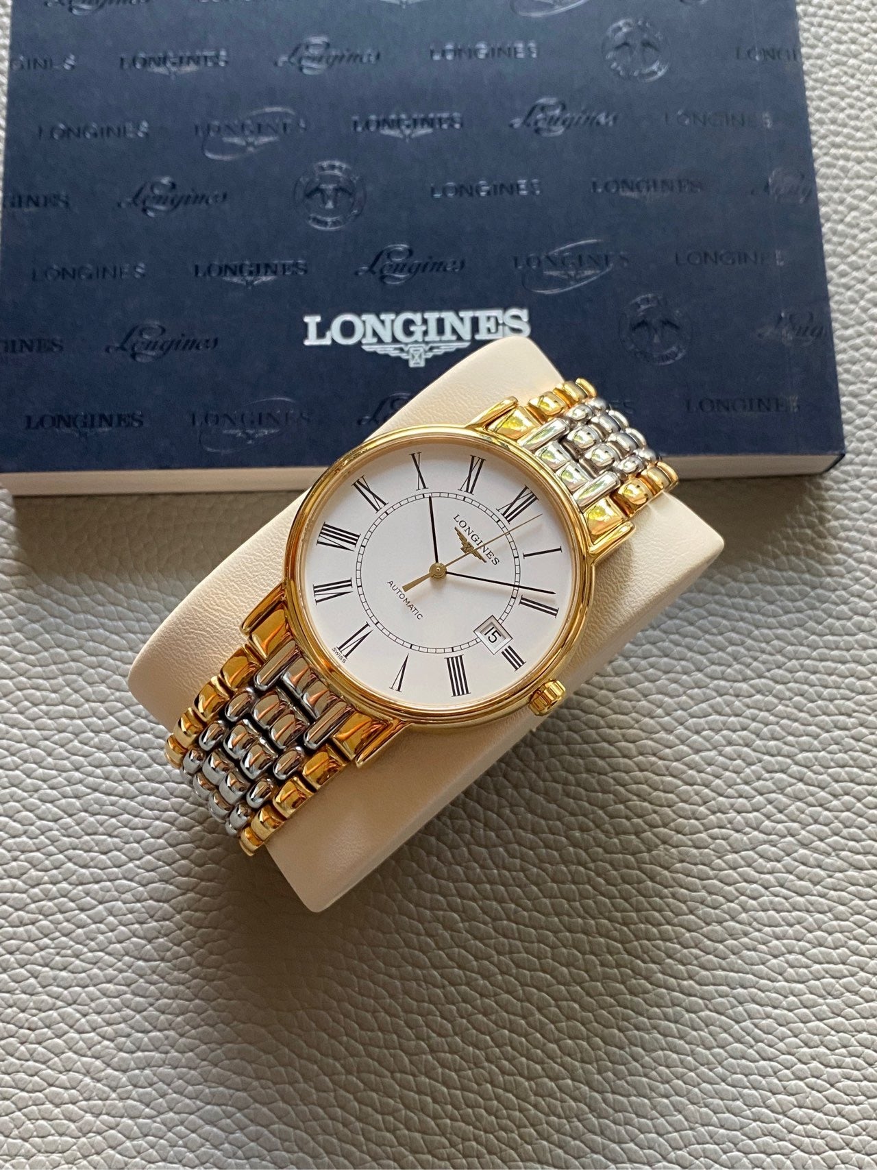 Longines Longines Fashion Collection Yellow Mechanical watch 38.50mm L4.921.2.11.7