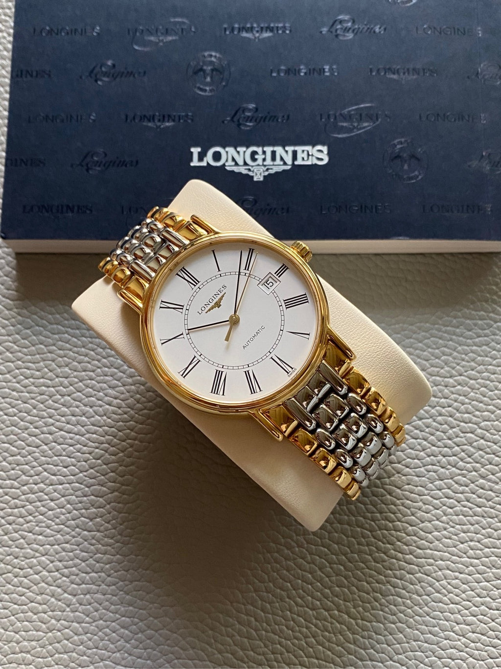 Longines Longines Fashion Collection Yellow Mechanical watch 38.50mm L4.921.2.11.7