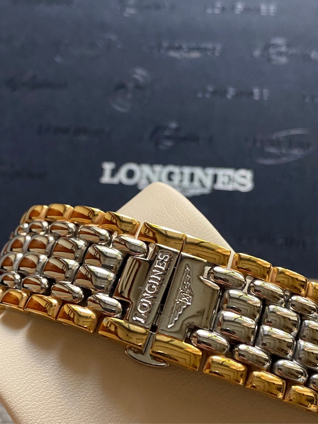 Longines Longines Fashion Collection Yellow Mechanical watch 38.50mm L4.921.2.11.7