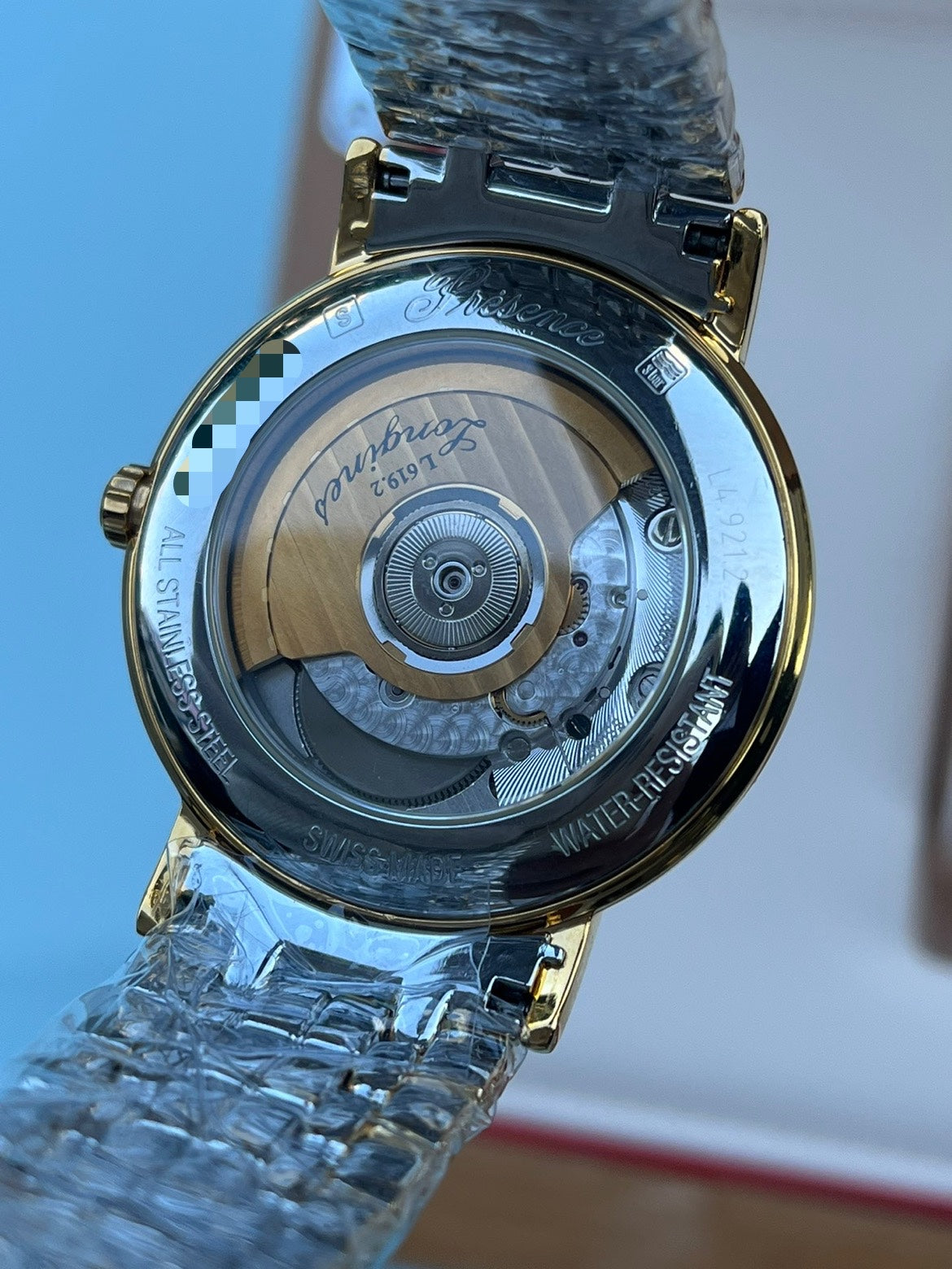 Longines Longines Fashion Collection Yellow Mechanical watch 38.50mm L4.921.2.11.7