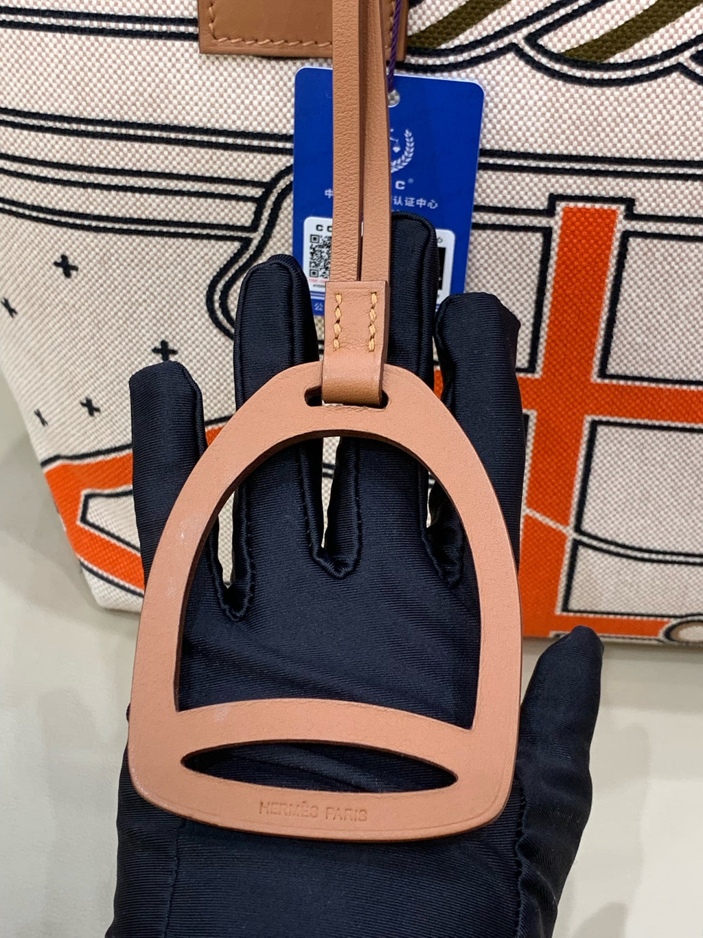 Hermes Steeple 28 Canvas Tote H083878CKAA