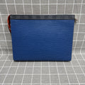 Louis Vuitton Blue Clutch
