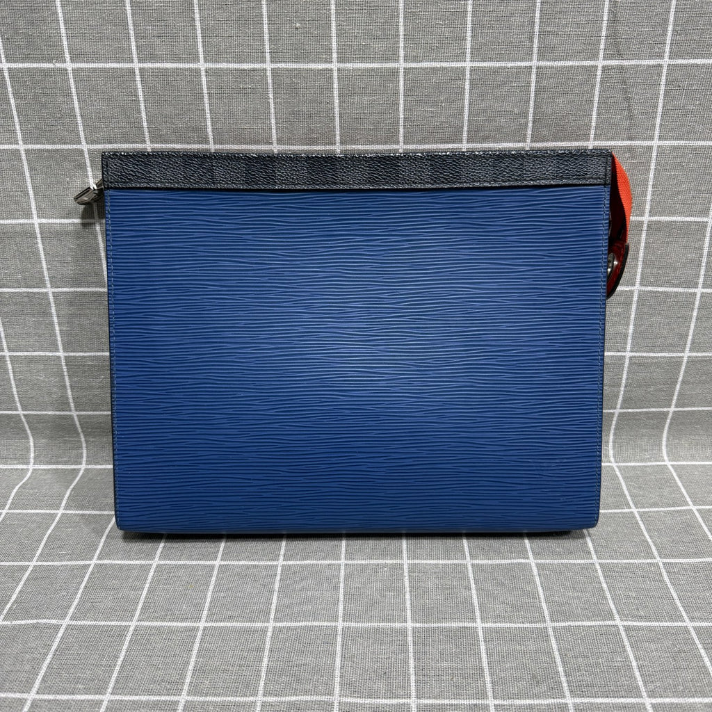 Louis Vuitton Blue Clutch