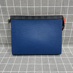 Louis Vuitton Blue Clutch