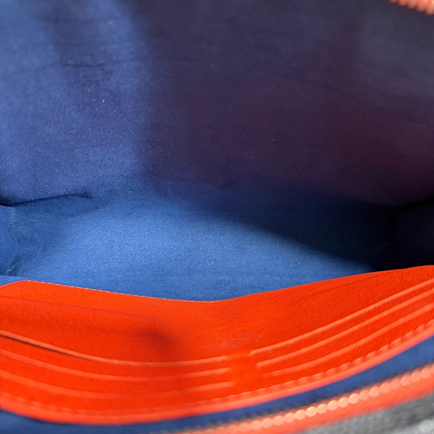 Louis Vuitton Blue Clutch