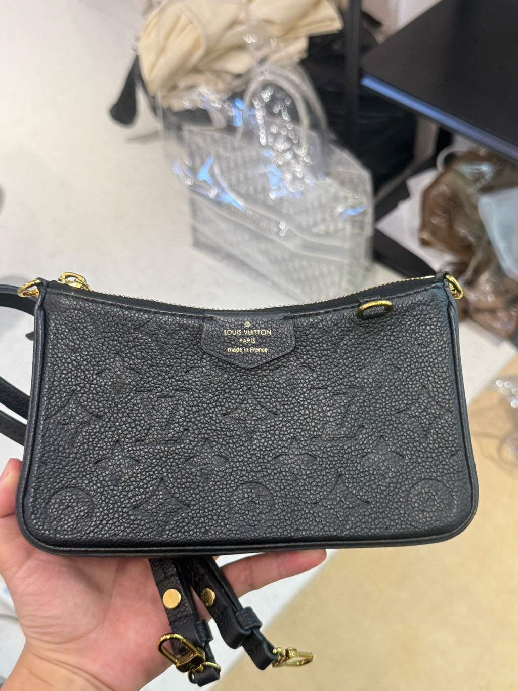 Louis Vuitton Black Shoulder Bag