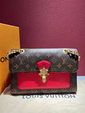 Louis Vuitton Leather Red