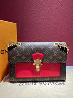 Louis Vuitton Leather Red