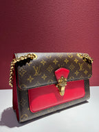 Louis Vuitton Leather Red