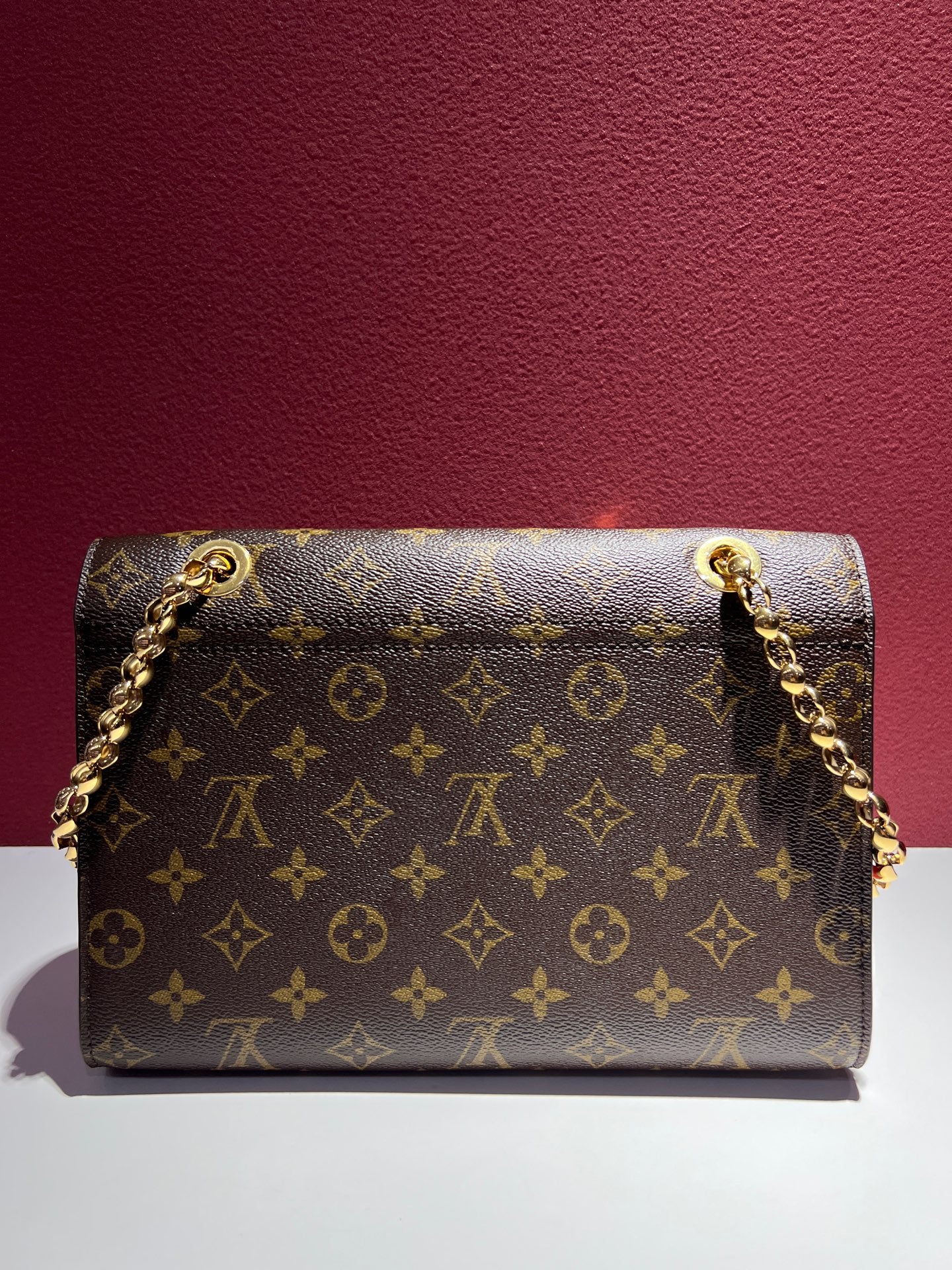 Louis Vuitton Leather Red