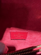 Louis Vuitton Leather Red