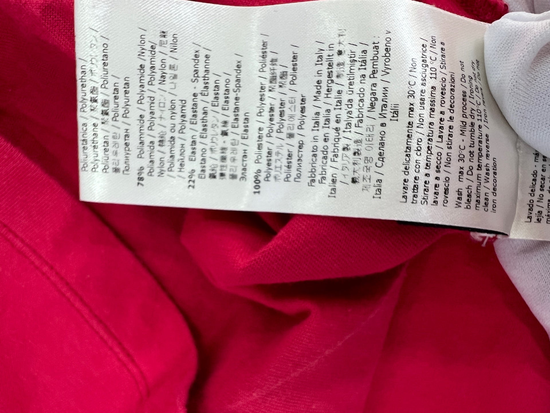 Fendi Cotton Red T-shirt